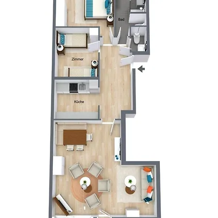Karwendelstern -625- アパート ミッテンヴァルト